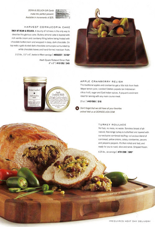 Illustration for article titled Dean & Deluca Thanksgiving: Mouth-Watering, Wallet-Emptying
